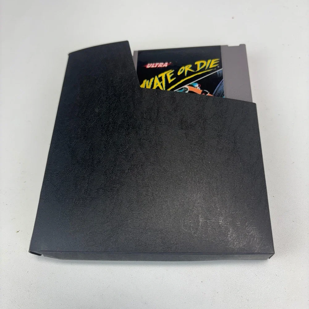 Nintendo Skate or Die NES Game Cartridge Grey Retro 8-Bit Skateboarding Classic